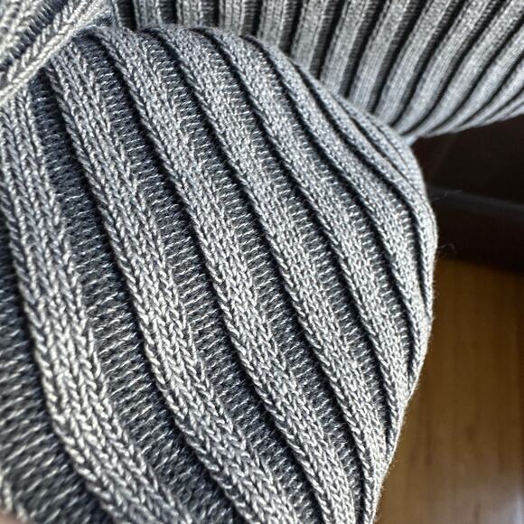 PRETTY GARBAGE | Dolls Kill Sun Ray Ribbed High Neck Bodycon Dress | Small - Picture 5 of 7